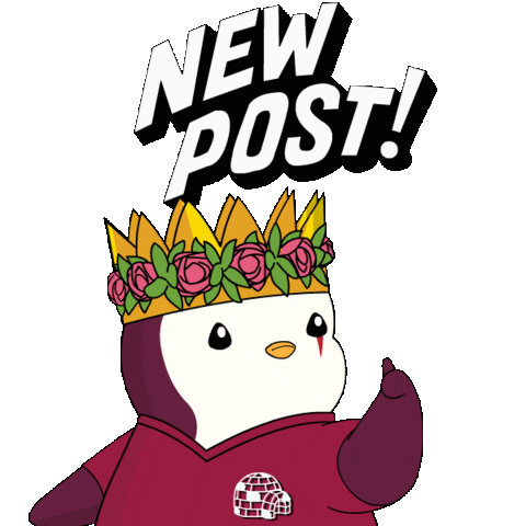 Breaking News Instagram Sticker by Pudgy Penguins