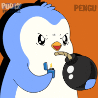 War Laughing GIF by Pudgy Penguins