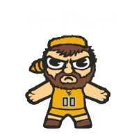 college basketball Sticker by WestVirginiaU