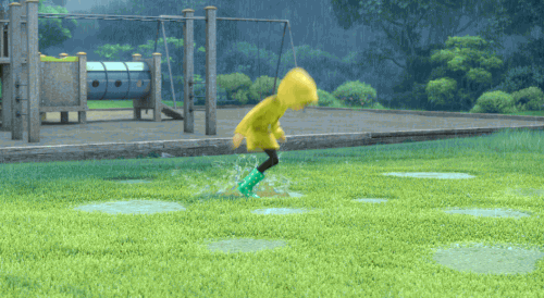inside out rain GIF by Disney Pixar