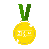 Gold Winner Sticker by Grün-Gold TTC Herford e.V.