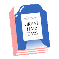 hershesons hair book london salon Sticker
