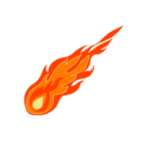Illustration Fire Sticker by DEICHBRAND Festival