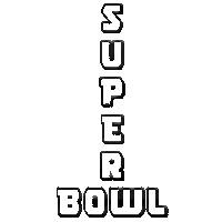 super bowl football Sticker by Dr. Donna Thomas Rodgers