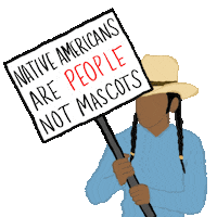 Native American Indian Sticker by INTO ACTION