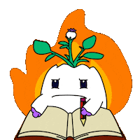 Angry On Fire Sticker by Magic Eden