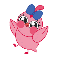 Springring happy cartoon friends school Sticker