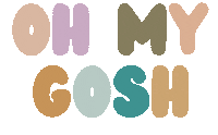 Oh My Gosh Omg Sticker