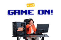 Game On Internet Sticker by FIBERBLAZE