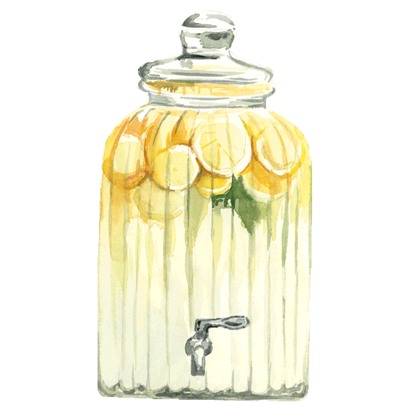 Lemonade Lemons Sticker by P13PaperProducts