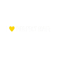 I Love Heart Sticker by Perfect Hair