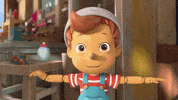 pinocchioandfriends lets dance pinocchio dance move coreografia GIF