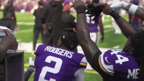 Rodgers Skolvikings GIF by Minnesota Vikings