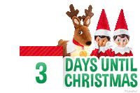 Christmas Eve Sticker by The Elf on the Shelf