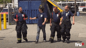 impractical jokers fireman GIF by truTV
