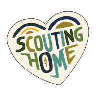 hoacbsa heart scouting boy scouts scoutsbsa Sticker