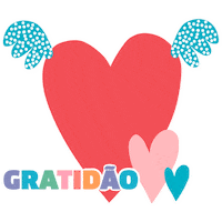 Gratidao Thank You Sticker by UniDoll