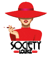 Society Garden Sticker by The Society Lounge