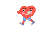 In Love Running Sticker by Sukrin