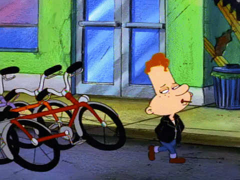 hey arnold nicksplat GIF