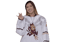 Ice Hockey Asu Sticker by ASUWomensHockey