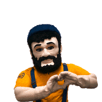 Lumberjack Nauflagstaff Sticker by NAU Social