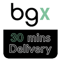 bgXme bgx 30 mins delivery Sticker