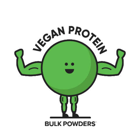 BulkOfficial giphyupload health vegan flex Sticker