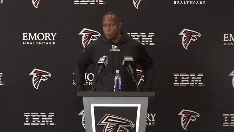 Scared Nfl GIF by Atlanta Falcons