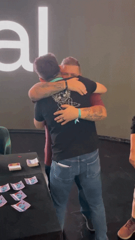 Bro Hug GIF by SuperVictor