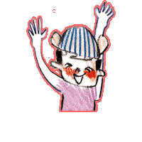 Happy Illustration Sticker by Woods in the Books