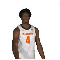 Sport Basketball Sticker by Fighting Illini Athletics