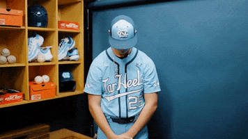 North Carolina Baseball GIF by UNC Tar Heels