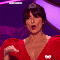 Davina Mccall Wolf GIF by The Masked Singer UK & The Masked Dancer UK