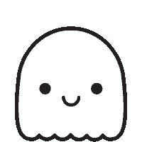 Halloween Ghost Sticker by mochikids