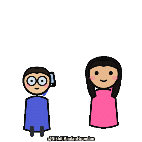 Awkward K Pop Sticker by NikhiL Keolan Gounden