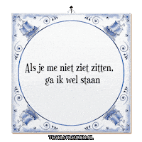 Humor Wijsheid Sticker by Tegelspreuken.nl