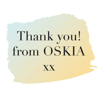 Mask Thank You Sticker by OskiaSkincare