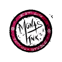 Mona Tat Sticker