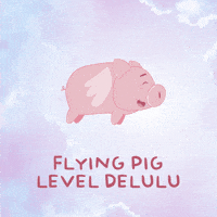 Believe In Yourself Pig GIF by PositivelyPigasus