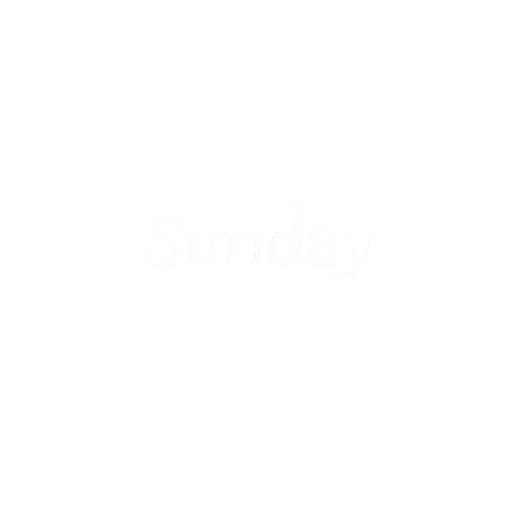 Weekend Sunday Sticker