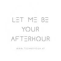 technoyoga technoyoga technoyogaaustria Sticker