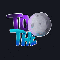 zi-project crypto nft blockchain to the moon GIF