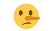 emojivid emoji emojivid smileys lyingface Sticker
