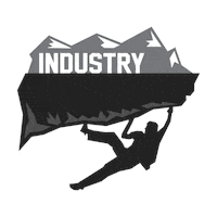 IndustryBoulders climbing bouldering ib rockclimbing Sticker