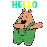 Bear Dancing Sticker