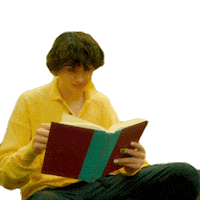 Book Read Sticker by glaive