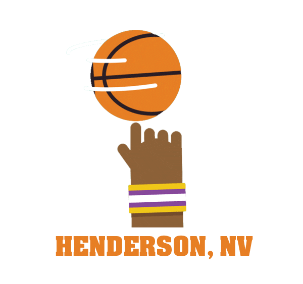 Basketball Vegas Sticker by City of Henderson