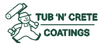 Tubncrete figgy concrete coatings bathtub reglazing bathtub refinishing Sticker