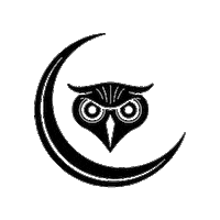 spottedowlbar the spotted owl spottedowlbar owlbar spottedowl Sticker